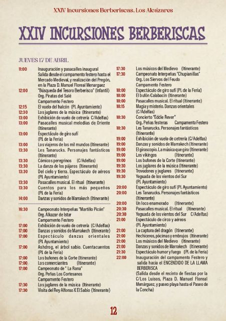 Programa de las Incursiones Berberiscas 2025 - 5, Foto 5