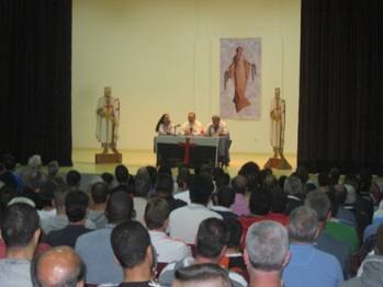 La prisión de Campos del Río, con la ponencia “Juicio al Temple” tema del Proyecto Fénix 2016 - 1, Foto 1