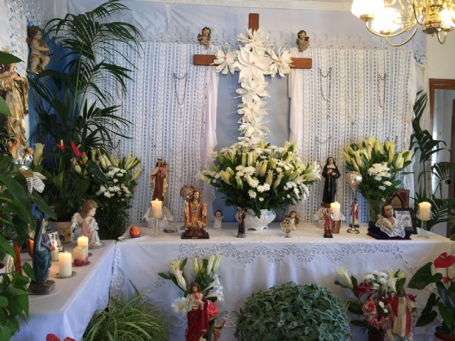 Josefa Aledo Romero y la Peña El Pico ganan el Concurso de Cruces Mayos 2016, Foto 3