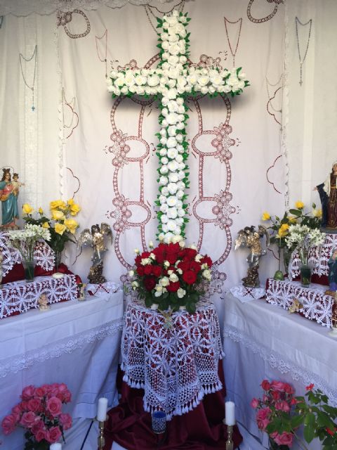 Josefa Aledo Romero y la Peña El Pico ganan el Concurso de Cruces Mayos 2016, Foto 4