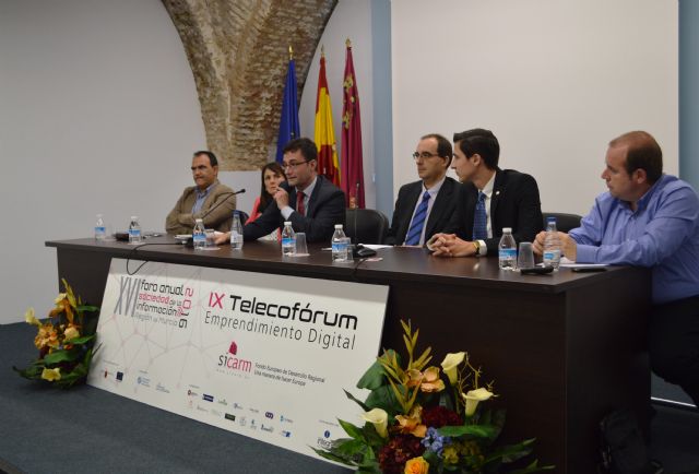 El XIV Telecofórum expone las oportunidades laborales del emprendimiento digital y de la Red de Cátedras de la UPCT - 1, Foto 1