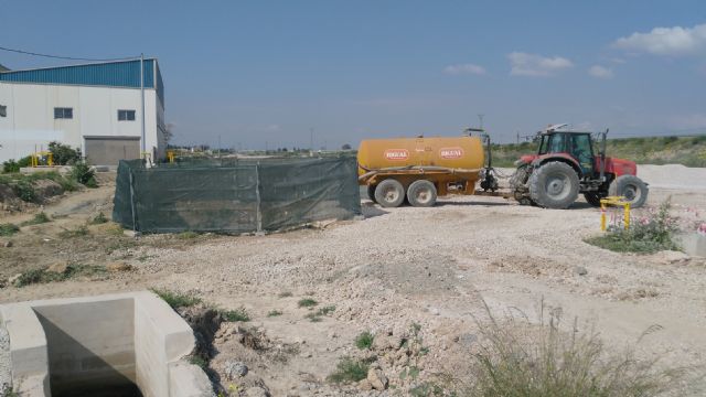 Confirman que la extracción de agua de una acequia para las obras de la autovía del Reguerón se hacía sin autorización administrativa - 2, Foto 2