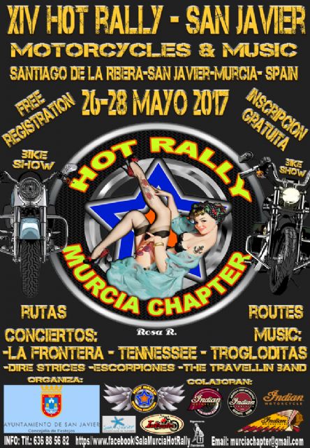 El Hot Rally vuelve a San Javier el último fin de semana de mayo con más de 3.000 motos - 3, Foto 3