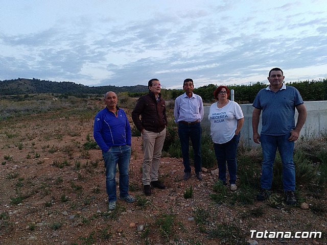 The National Deputy of Citizens, Miguel Garaulet, visited Totana today to be interested in various issues affecting the municipality, Foto 2