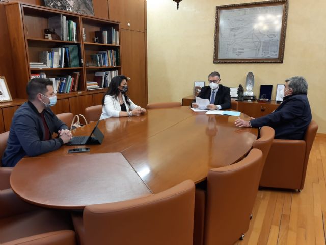 El Presidente de la CHS ha mantenido una reunión de trabajo con la Alcaldesa de Alguazas - 1, Foto 1