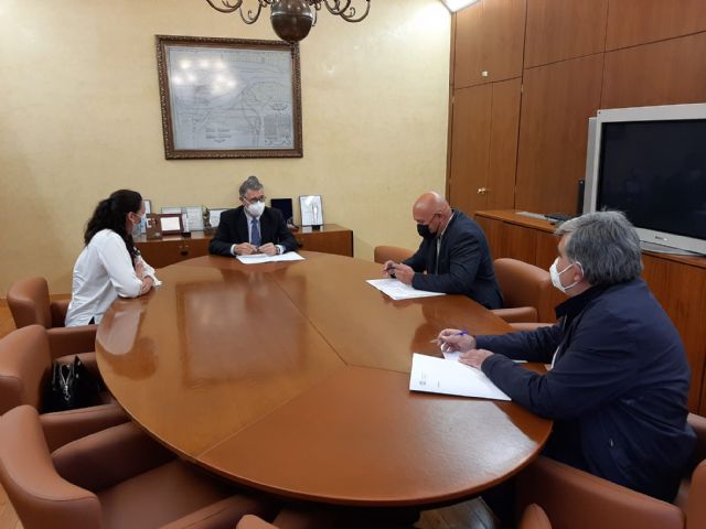 El Presidente de la CHS ha mantenido una reunión de trabajo con la Alcaldesa de Fuente Álamo - 2, Foto 2