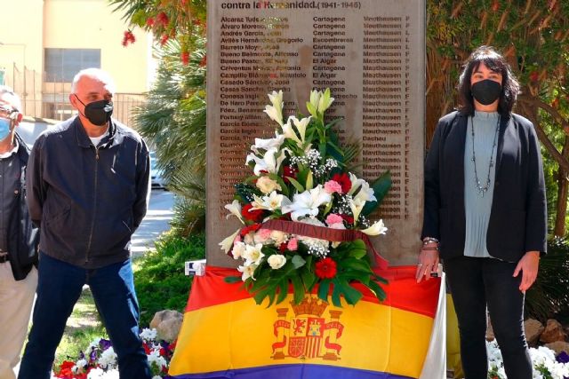 El Ayuntamiento de Cartagena conmemora el 76 aniversario de la liberación del campo de Mauthausen - 1, Foto 1