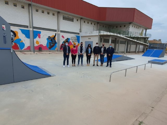 Inauguradas las instalaciones del nuevo skatepark de Alguazas - 1, Foto 1