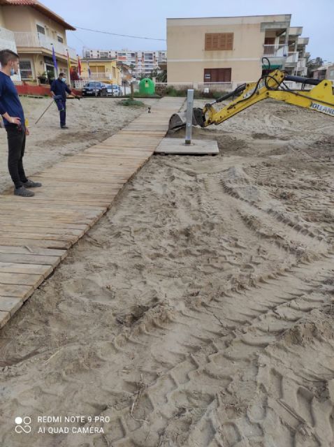 Las playas de Águilas se acondicionarán con nuevas pasarelas y Lavapiés de pedal - 2, Foto 2