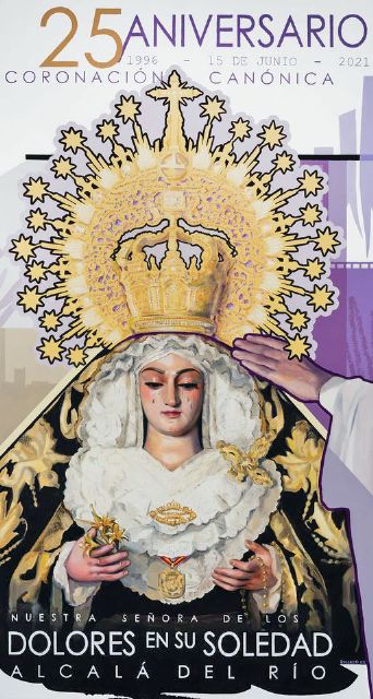 La Soledad de Alcalá del Río presento el cartel de 25 Aniversario de la Coronación en la plaza de toros de la localidad - 1, Foto 1