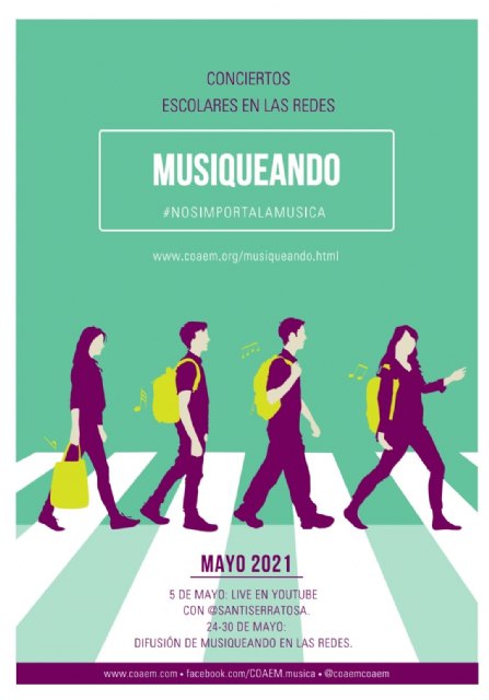 Miles de alumnos de la Región de Murcia llenarán las redes con la música que se hace en sus aulas - 1, Foto 1