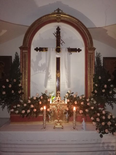 El PP de Las Torres de Cotillas, con los vecinos del Barrio de la Cruz en la Misa solemne de sus fiestas 2021 - 2, Foto 2