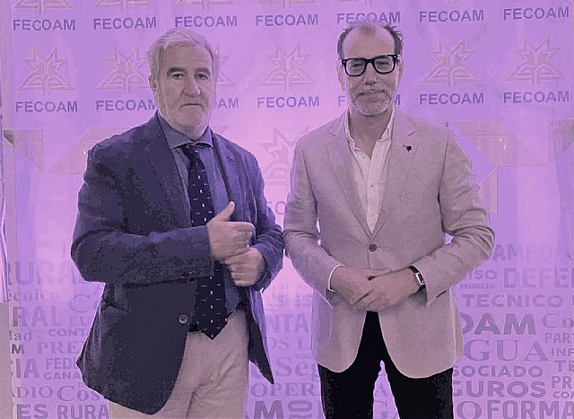 Moya mostró su apoyo al ciezano Santiago Martínez en su reelección como presidente de Fecoam - 1, Foto 1