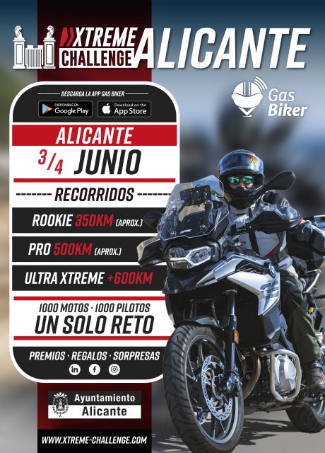 Xtreme Challenge Alicante: Todo lo que debes saber sobre la próxima edición de este evento mototurístico - 1, Foto 1