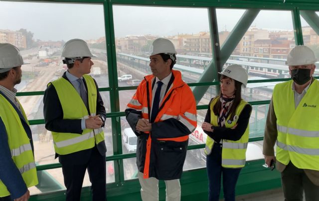 El Ejecutivo regional valora la evolución de las obras de soterramiento - 2, Foto 2