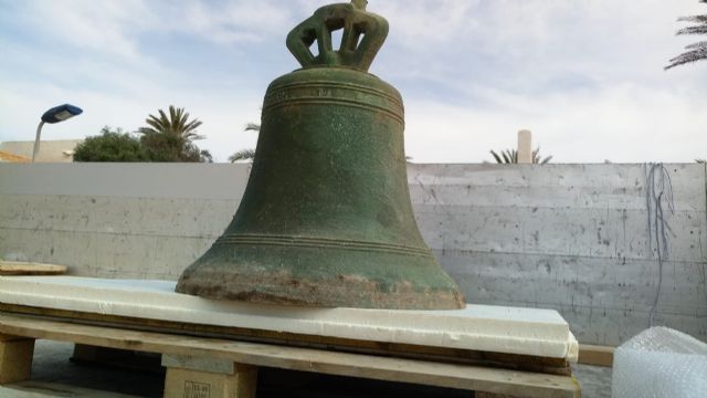 Cultura recupera la campana del Monasterio de San Ginés de la Jara de Cartagena - 1, Foto 1