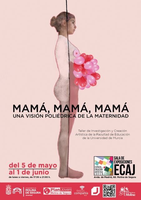 El Espacio de Creación Artística Joven de Molina de Segura acoge la exposición MAMÁ, MAMÁ, MAMÁ. UNA VISIÓN POLIÉDRICA DE LA MATERNIDAD del 5 de mayo al 1 de junio - 1, Foto 1