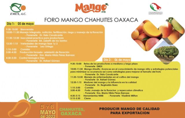 Empacadoras de Mango de Exportacion y la National Mango Board organizan el Foro del Mango en Chiahuites (Oaxaca) - 1, Foto 1