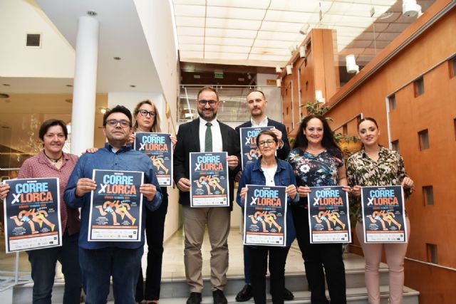 Lorca acogerá el 13 de mayo la XIII edición de la carrera solidaria 'CorrexLorca', este año a beneficio de ASLEP - 1, Foto 1