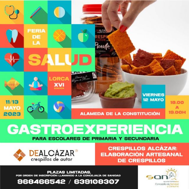 La XVI Feria de la Salud de Lorca se celebrará del 11 al 13 de mayo, en la Alameda de la Constitución, con la realización de pruebas médicas, actividades deportivas y talleres - 3, Foto 3