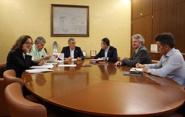 Urrea mantiene un encuentro de trabajo con el alcalde de Lorquí - 1, Foto 1