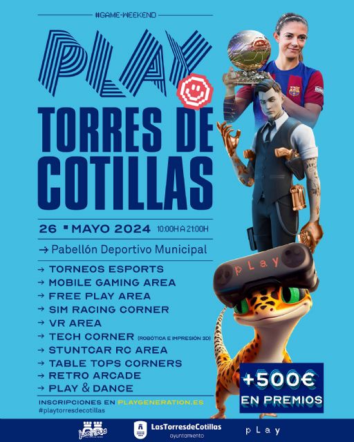 Las Torres de Cotillas será capital del gaming por un día - 1, Foto 1