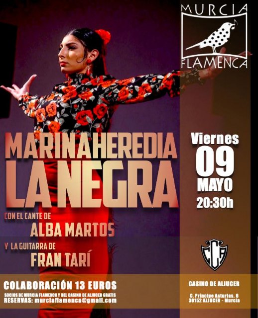 Marina Heredia La Negra en Murcia Flamenca - 1, Foto 1