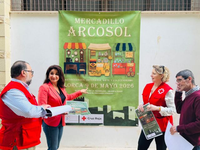 Lorca une solidaridad, arte y comercio en una gran jornada con Cruz Roja - 2, Foto 2
