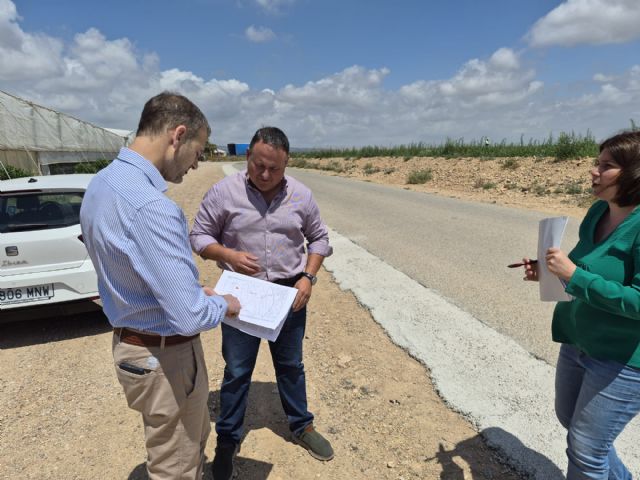 El Ayuntamiento de Murcia finaliza las obras de mejora de arcenes y taludes en carreteras y caminos de Jerónimo y Avileses - 2, Foto 2