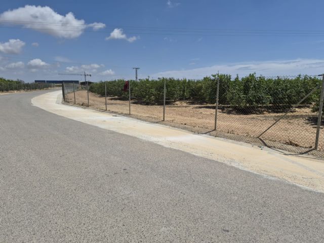 El Ayuntamiento de Murcia finaliza las obras de mejora de arcenes y taludes en carreteras y caminos de Jerónimo y Avileses - 3, Foto 3