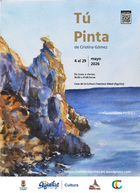 Águilas acoge la inauguración de la exposición Tú pinta de Cristina Gómez - 2, Foto 2
