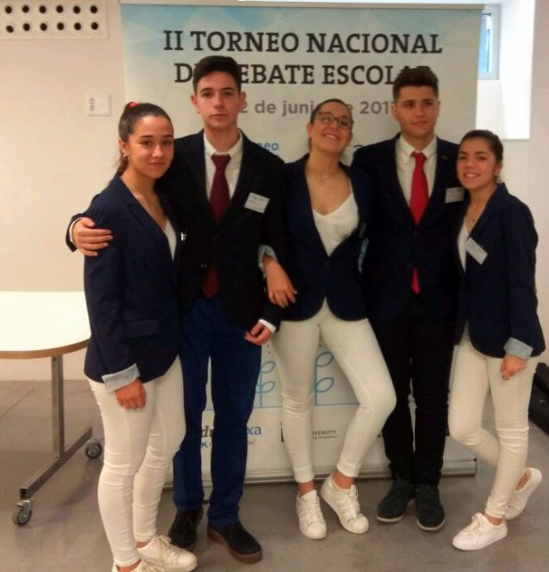 Cinco alumnos de Torre Pacheco han representado a la Región en el II Torneo Nacional Escolar de Debate - 4, Foto 4