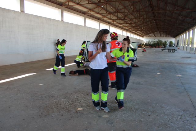 UCAM Cartagena acoge dos simulacros para mejorar la formación de los futuros profesionales de Urgencias y Emergencias - 2, Foto 2