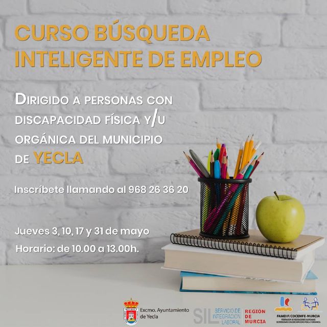 Finaliza el curso de búsqueda de empleo a través de internet para personas con discapacidad que ha desarrollado el SIL de FAMDIF en Yecla - 1, Foto 1