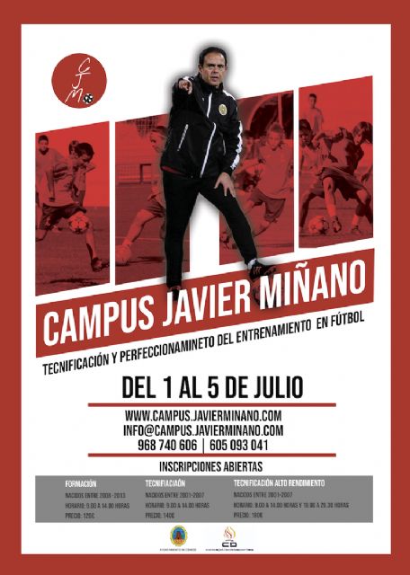 El VII Campus Javier Miñano se celebrará en julio - 1, Foto 1