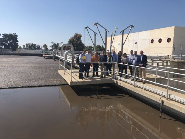 La Región muestra a una delegación finlandesa la seguridad en el uso de aguas regeneradas para riego - 1, Foto 1