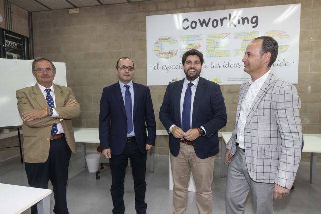 López Miras inaugura un nuevo espacio para emprendedores tecnológicos en Cartagena - 1, Foto 1