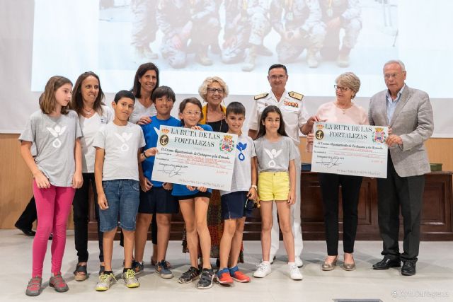 La Ruta de las Fortalezas dona 52.200 euros a entidades benéficas de Cartagena - 1, Foto 1