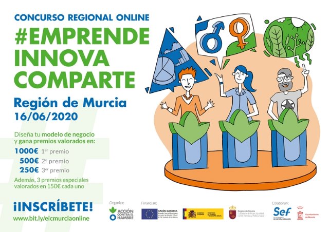 Un concurso online repartirá 2 200 euros en premios a los mejores proyectos de negocio de la Región de Murcia - 1, Foto 1
