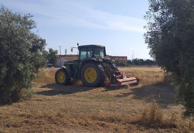 Comienza la limpieza de los 65.000 m2 del parque de la Emisora para evitar incendios - 1, Foto 1