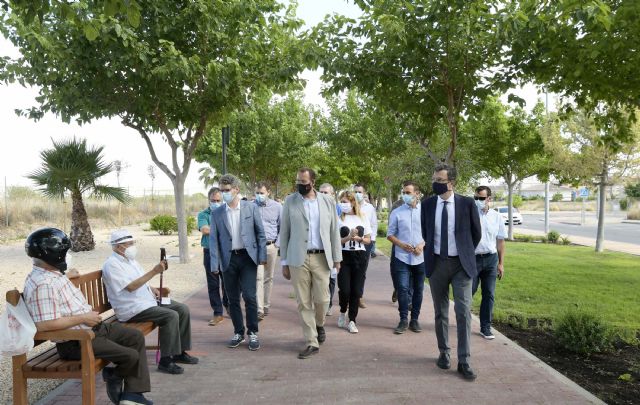 Una inyección de 250.000 euros para la renovación de las zonas verdes y aceras de Sangonera La Verde - 2, Foto 2