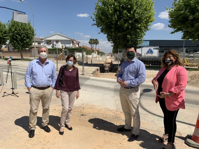 La Mancomunidad de los Canales del Tabilla sustituye 2,5 kilómetros de tubería de fibrocemento por otra de fundición dúctil en San Javier - 1, Foto 1