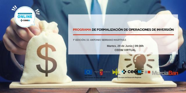 Programa de Murcia-Ban sobre Formalización de operaciones de inversión - 1, Foto 1