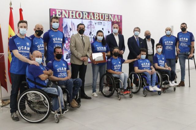 Murcia felicita al UCAM Murcia BSR por su ascenso a División de Honor - 2, Foto 2