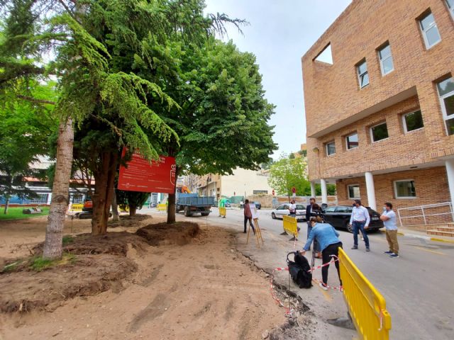 Las obras en Ciudad Jardín mejorarán la accesibilidad y visibilidad para ganar en seguridad, conservando todo el arbolado para potenciar una las zonas verdes más importantes del casco urbano de Caravaca - 3, Foto 3