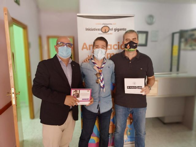 El Grupo Scout Ciudad del Sol de Lorca concede el Saludo Scout 2020 a Iniciativas el Gigante - 1, Foto 1