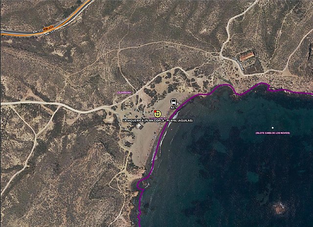 Rescatan del agua a dos adolescentes en la playa de Las Higuericas, Águilas - 1, Foto 1