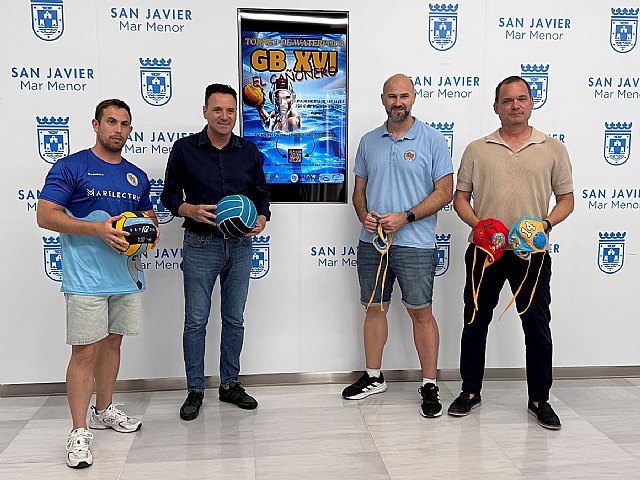 Equipos de distintos puntos de España se darán cita en San Javier en el XVI Trofeo de Waterpolo El Cañonero - 1, Foto 1