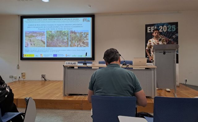 El proyecto Anillo Verde de Molina de Segura ha sido presentado en el VII Congreso Nacional sobre Especies Exóticas Invasoras celebrado en Murcia - 2, Foto 2