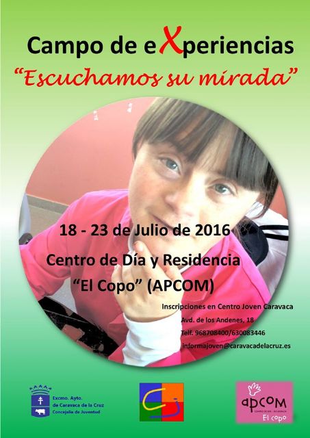 El Ayuntamiento de Caravaca y Apcom ofertan el curso gratuito 'Campo de experiencias' - 1, Foto 1